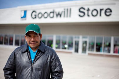 Guillermo Hernandez Alcantar, a Mexican agricultural worker in Ontario, Canada, says the shops in St. Catherines provide a social space where migrants meet and exchange news. Photo by Perla Farias.