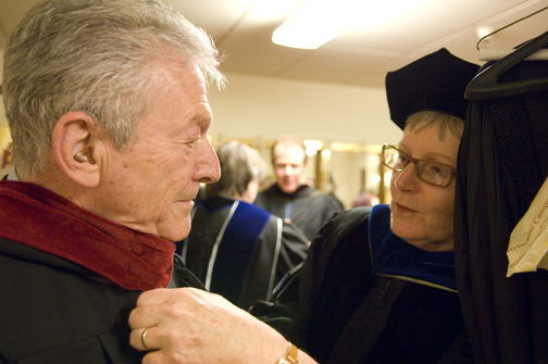 Ben Silver and Marianne Barrett