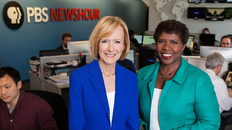 Judy Woodruff and Gwen Ifill