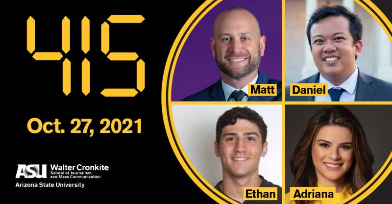 Meet and greet with four successful Cronkite Nation alums through this virtual networking series.
