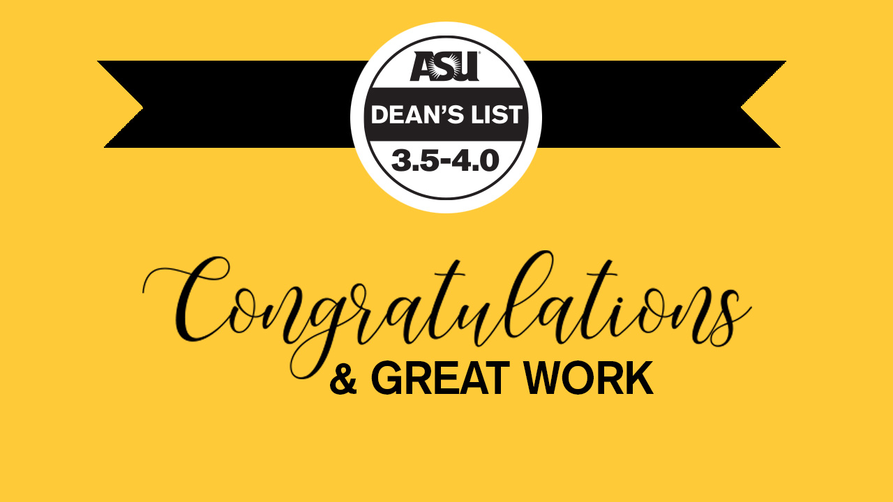 Dean s List Cronkite School