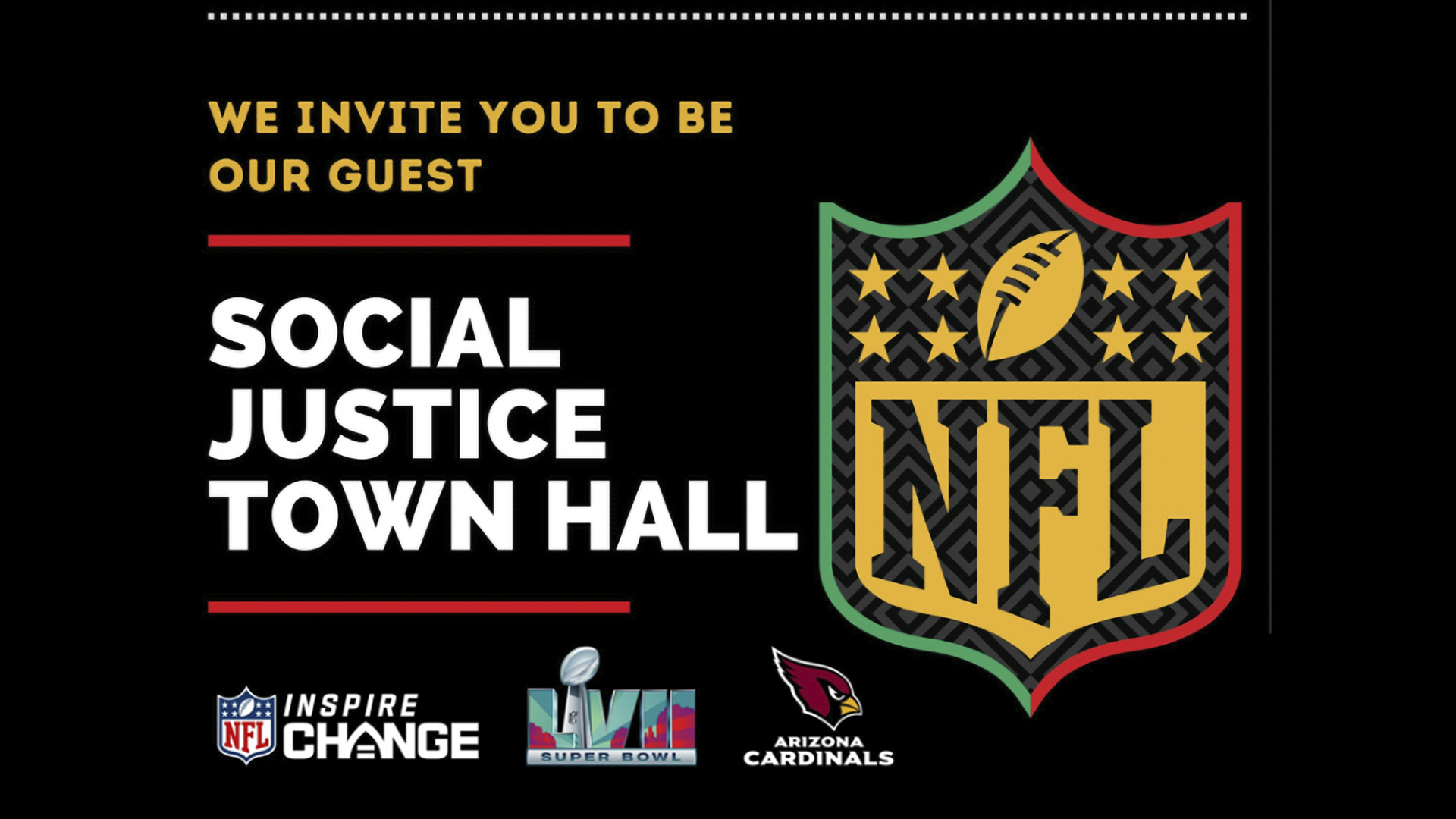NFL Social Justice Town Hall