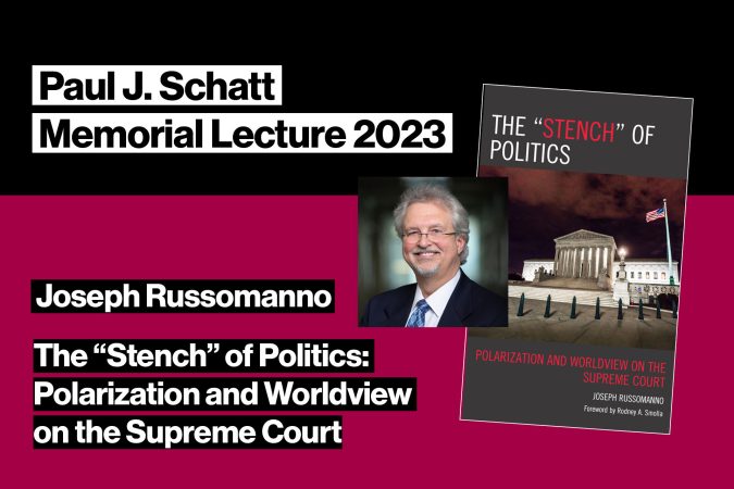 Joseph Russomanno, The "Stench" of Politics: Polarization and Worldview on the Supreme Court