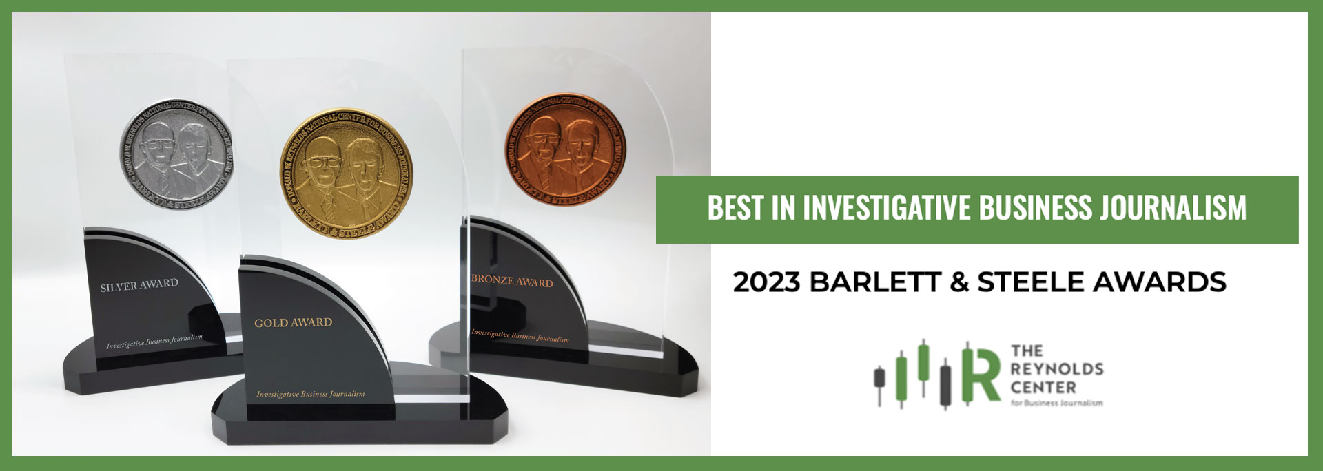 2023 Barlett and Steele Awards for Best Investigative Business Journalism