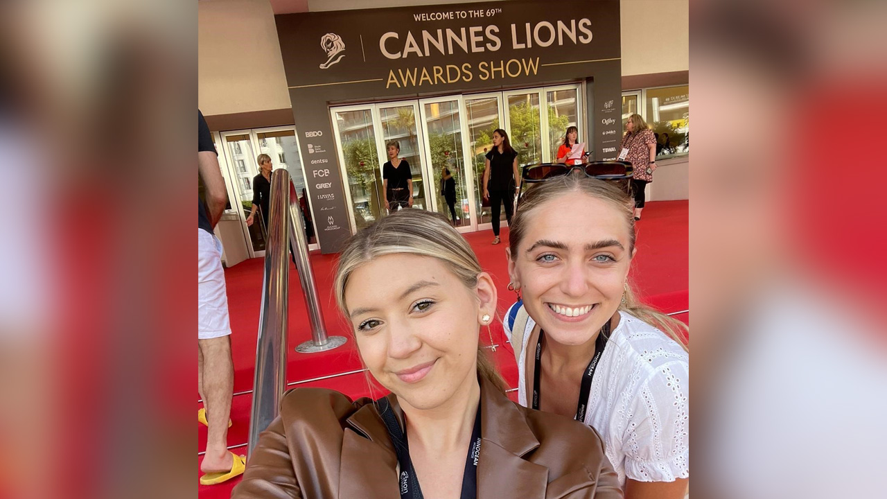 Cronkite students at the Cannes festival