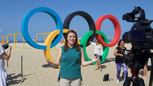 Cronkite student at the Olympics