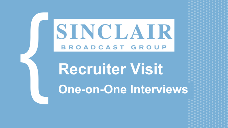 Sinclair 1:1 interviews