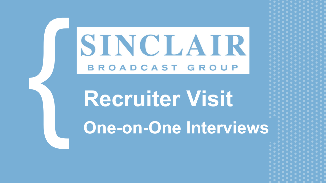 Sinclair 1:1 interviews