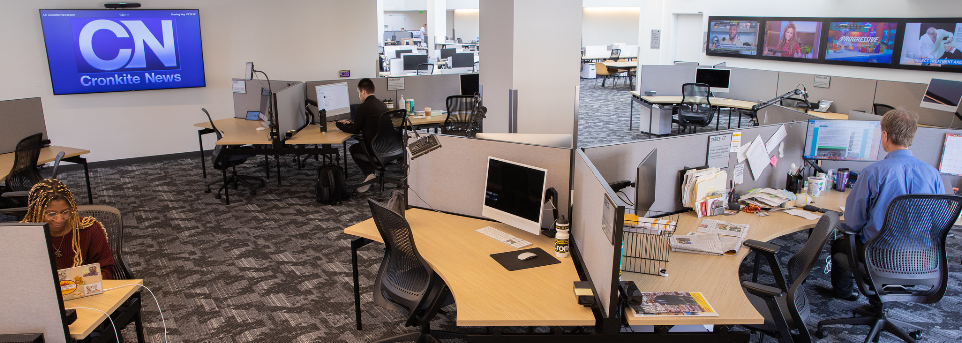 Cronkite News Los Angeles newsroom