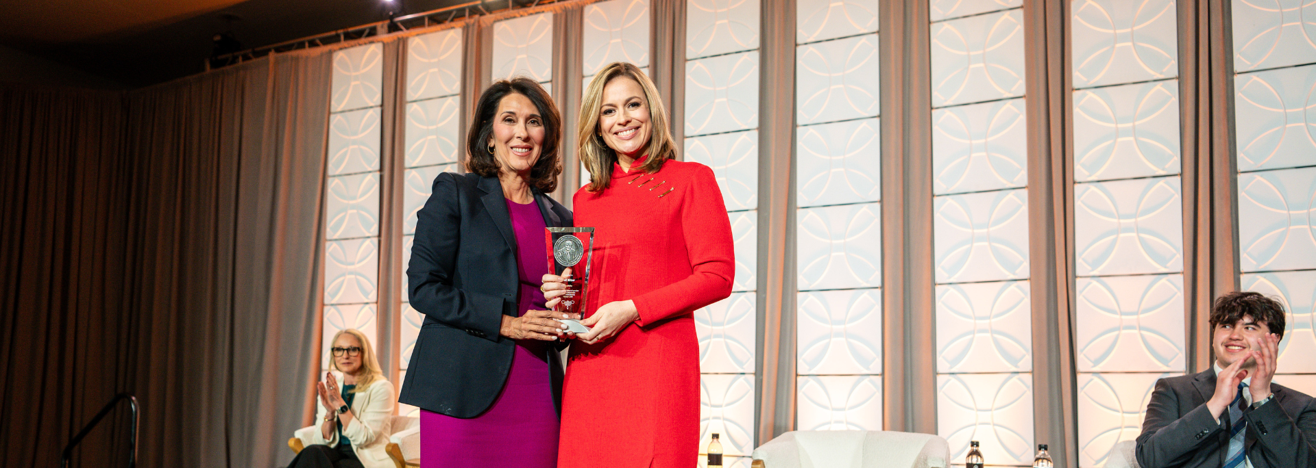 CNN anchor Pamela Brown and ASU provost Nancy Gonzales