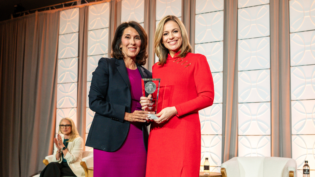 ASU provost Nancy Gonzales and CNN anchor Pamela Brown